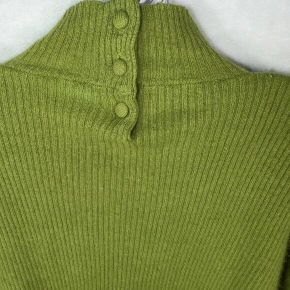 Vintage 80s ESPRIT Pullover Sweater Womens Small Lambswool Angora Blend - Picture 9 of 12